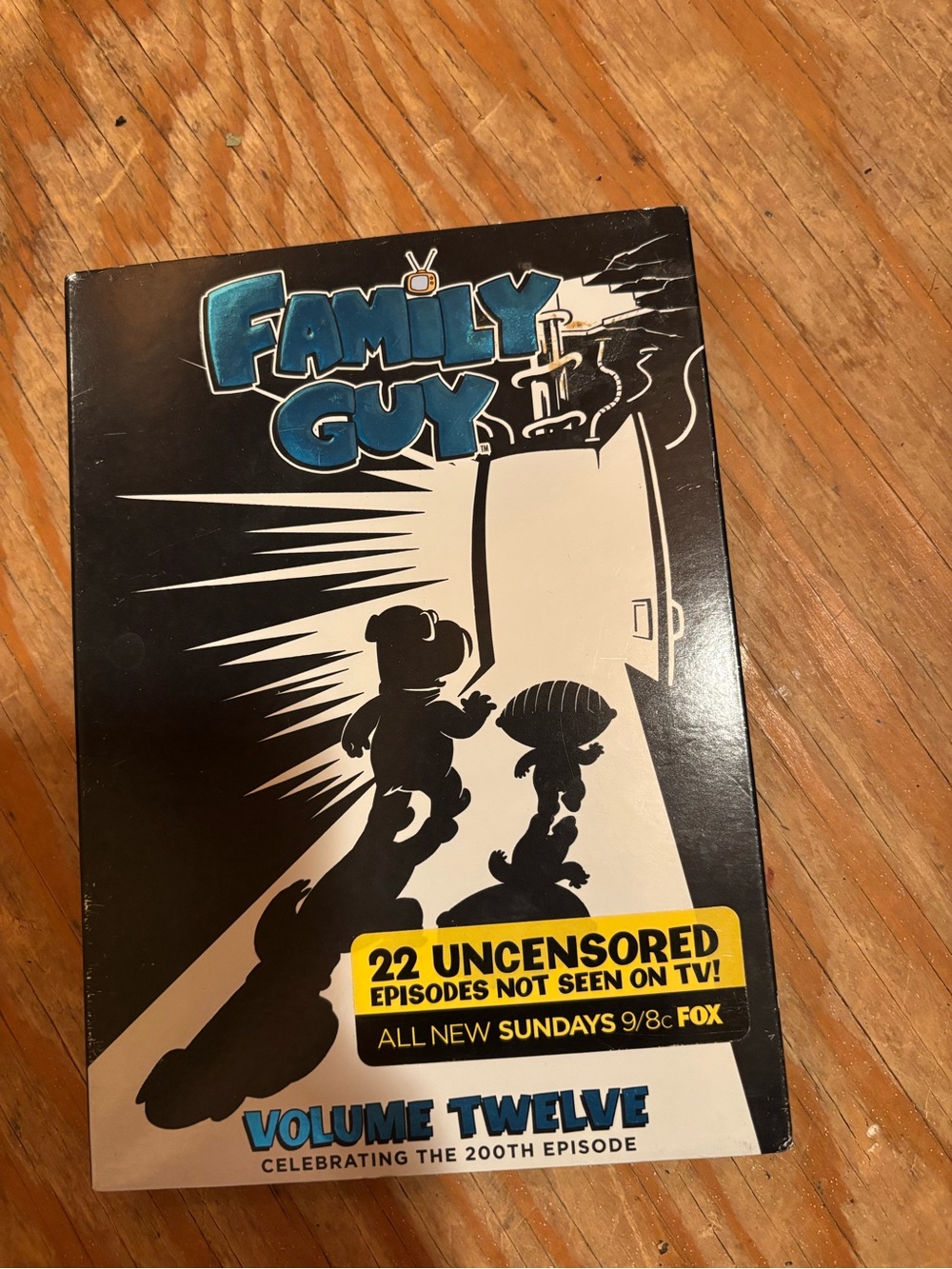 Family Guy Volume Twelve DVD - Black & White Collectible